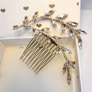 Rhinestone Crystal Hair Comb